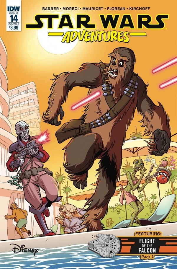 Обложка выпуска #14 Star Wars Adventures 14, 26 сен 2018.