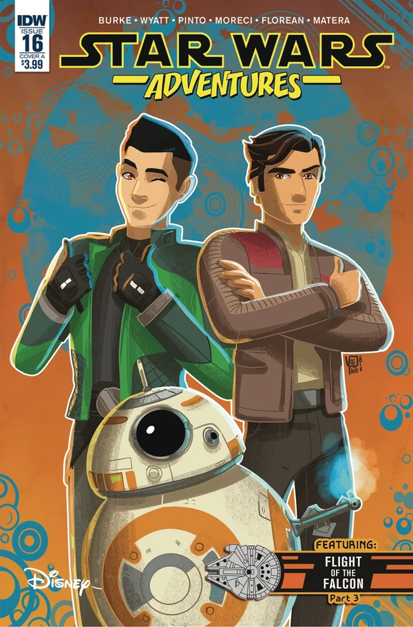 Обложка выпуска #16 Star Wars Adventures 16, 19 дек 2018.