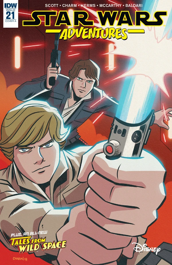Обложка выпуска #21 Star Wars Adventures 21, 8 май 2019.