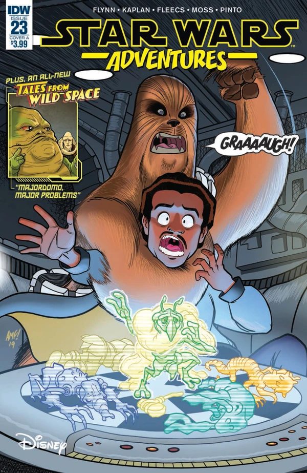 Обложка выпуска #23 Star Wars Adventures 23, 3 июл 2019.