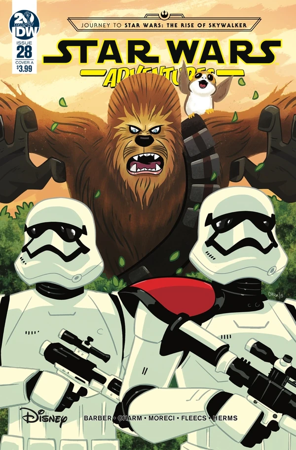 Обложка выпуска #28 Star Wars Adventures 28, 27 ноя 2019.