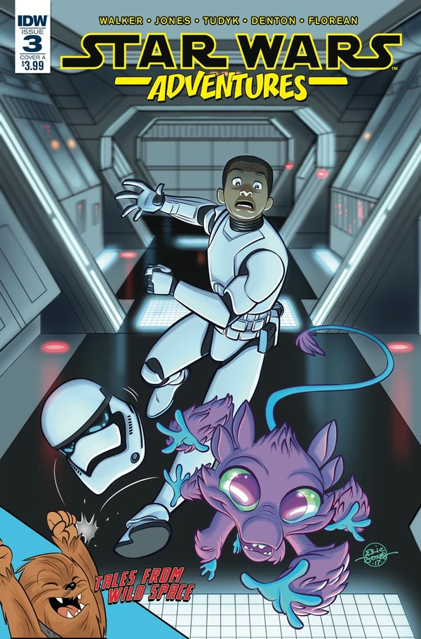 Обложка выпуска #3 Star Wars Adventures 3, 18 окт 2017.
