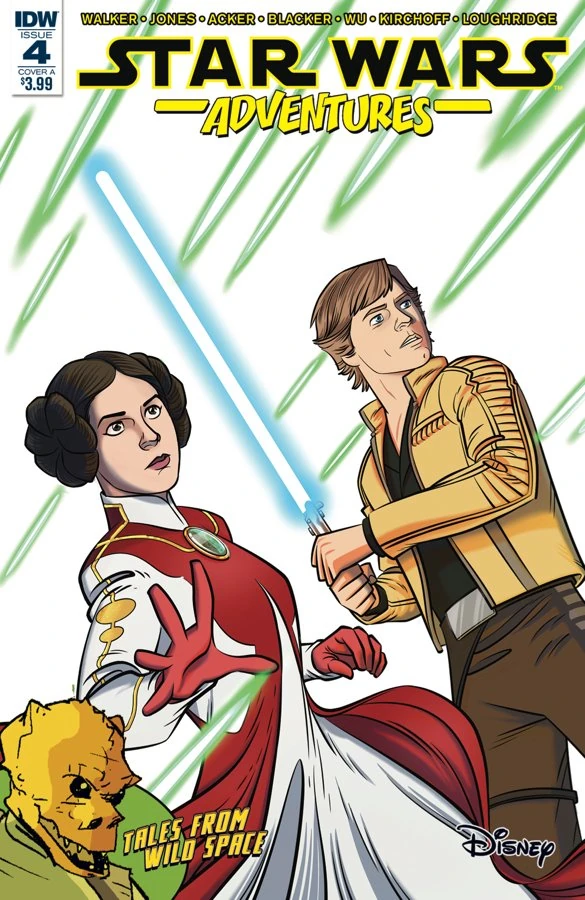 Обложка выпуска #4 Star Wars Adventures 4, 29 ноя 2017.