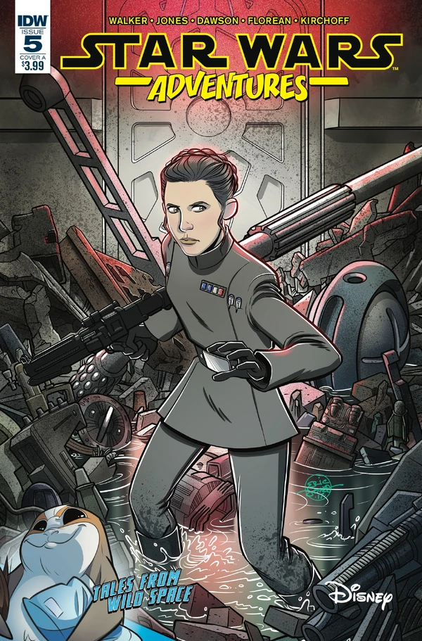 Обложка выпуска #5 Star Wars Adventures 5, 27 дек 2017.