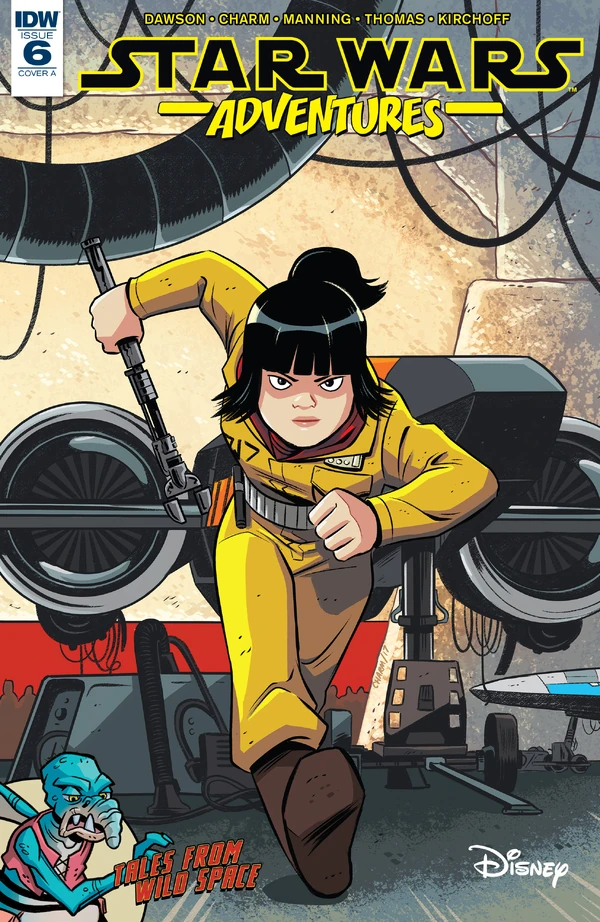 Обложка выпуска #6 Star Wars Adventures 6, 17 янв 2018.