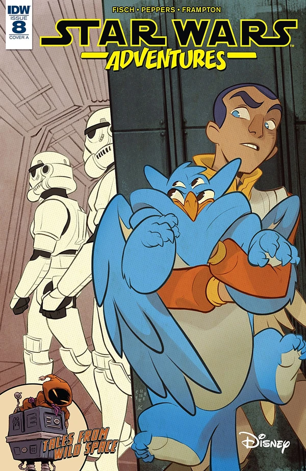 Обложка выпуска #8 Star Wars Adventures 8, 28 мар 2018.