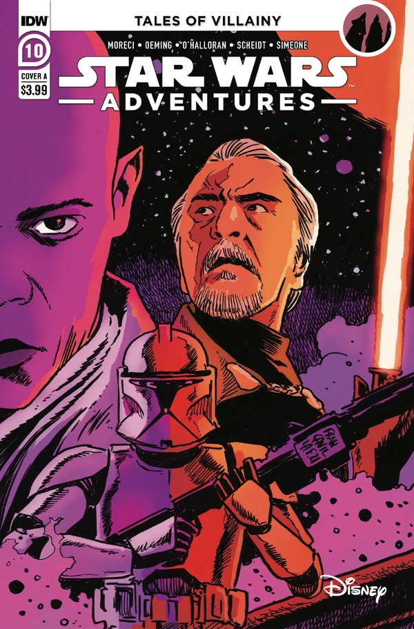 Обложка выпуска #10 Star Wars Adventures 10, 29 сен 2021.