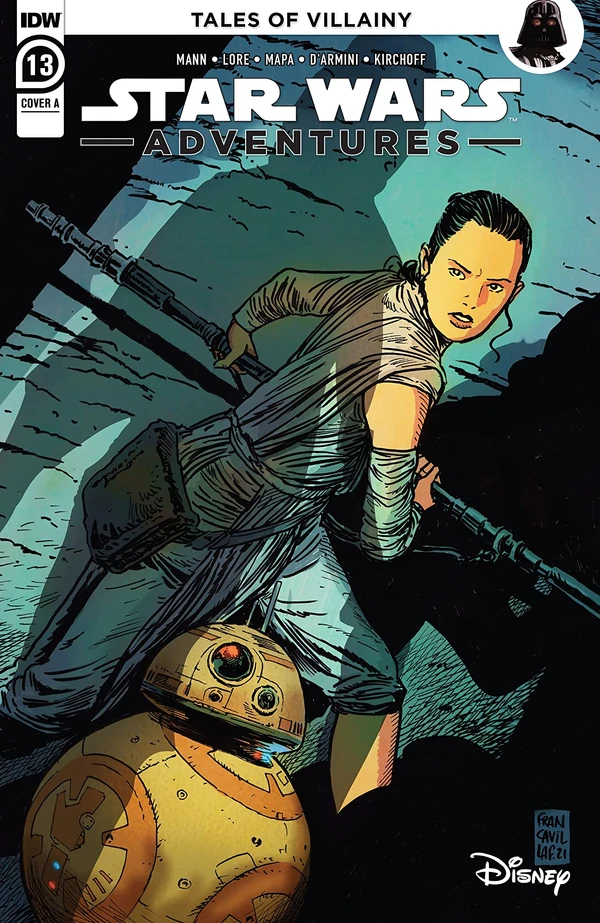 Обложка выпуска #13 Star Wars Adventures 13, 29 дек 2021.