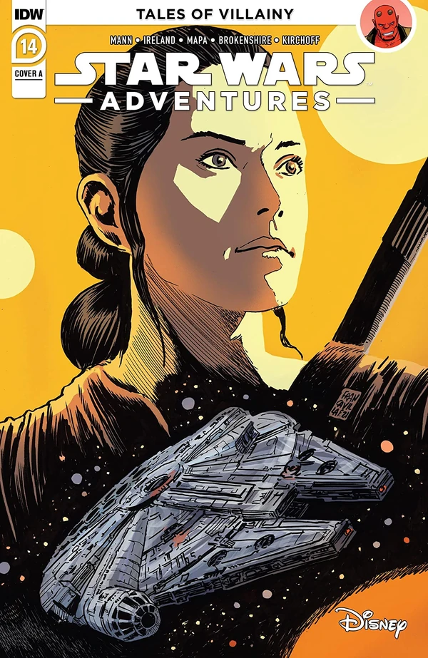 Обложка выпуска #14 Star Wars Adventures 14, 9 фев 2022.
