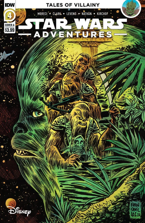 Обложка выпуска #4 Star Wars Adventures 4, 24 мар 2021.