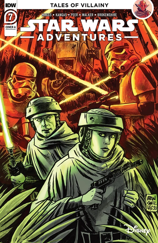 Обложка выпуска #7 Star Wars Adventures 7, 28 июл 2021.