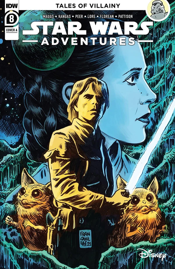 Обложка выпуска #8 Star Wars Adventures 8, 18 авг 2021.