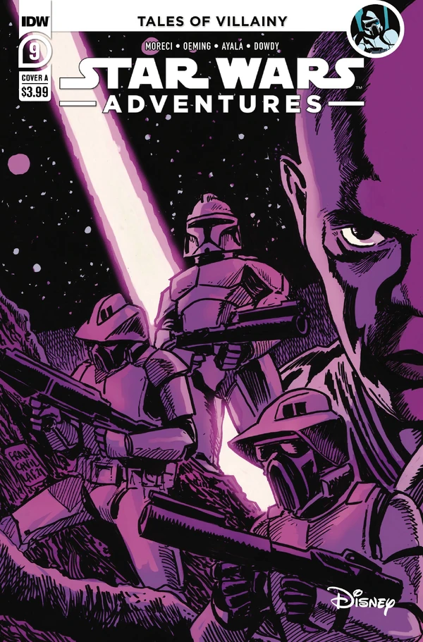 Обложка выпуска #9 Star Wars Adventures 9, 8 сен 2021.