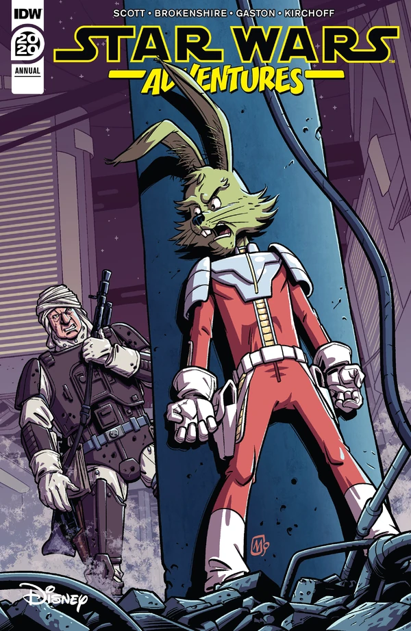 Обложка выпуска «Star Wars Adventures Annual 2020», 18 ноя 2020.