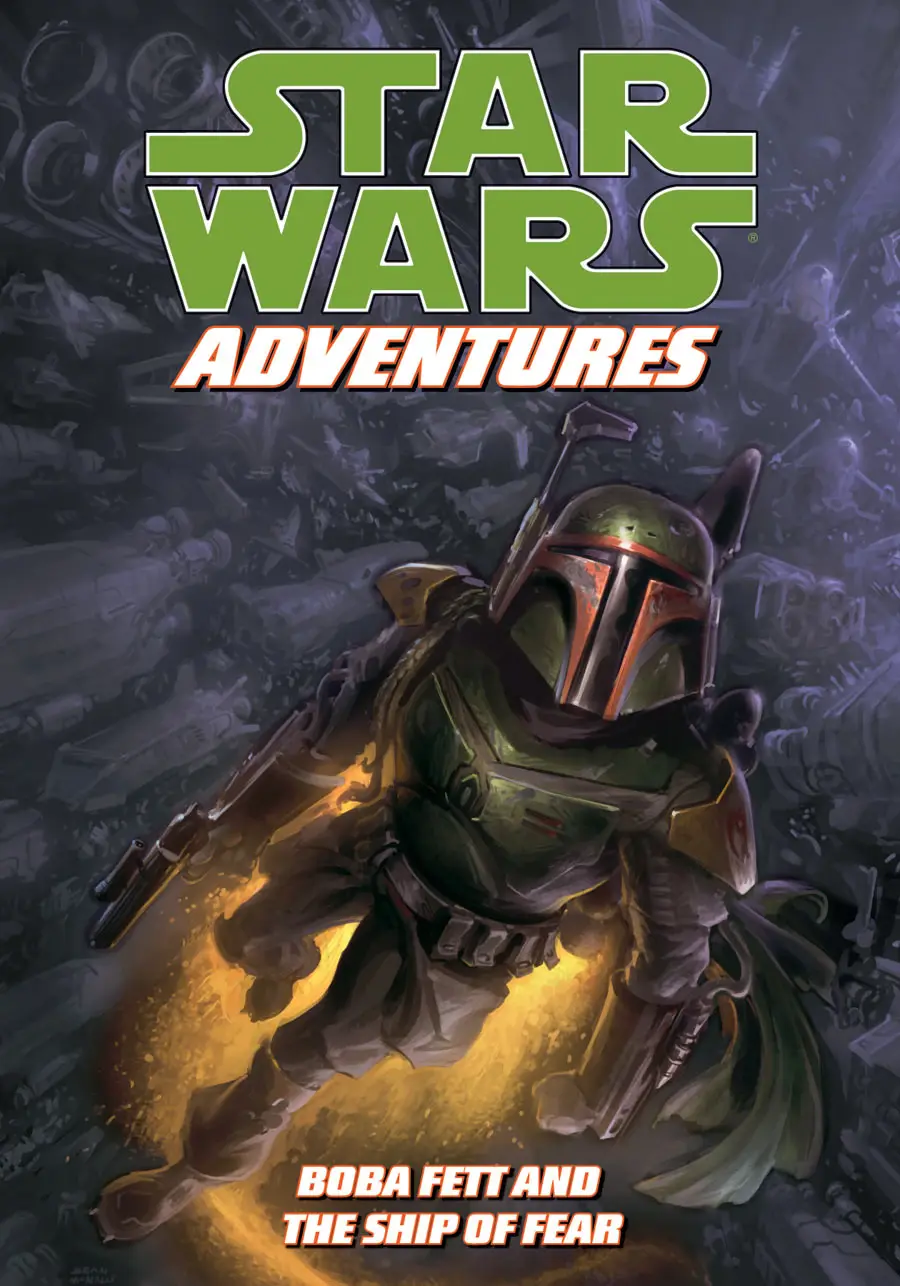 Обложка выпуска #5 Star Wars Adventures: Boba Fett and the Ship of Fear, 27 апр 2011.