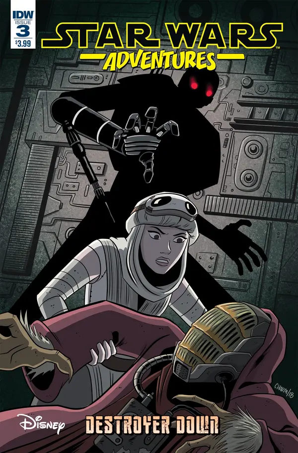 Обложка выпуска #3 Star Wars Adventures: Destroyer Down 3, 9 янв 2019.