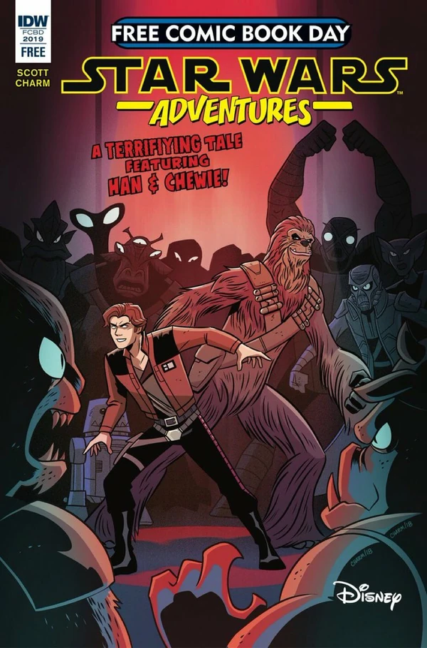 Обложка выпуска #1 Star Wars Adventures Free Comic Book Day 2019, 4 май 2019.