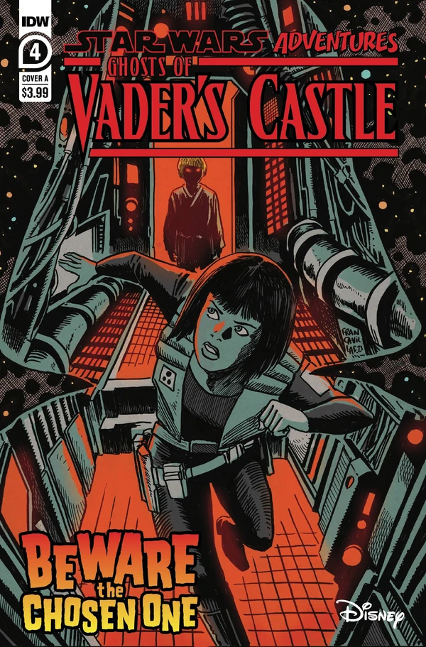 Обложка выпуска #4 Star Wars Adventures: Ghosts of Vader's Castle 4, 13 окт 2021.
