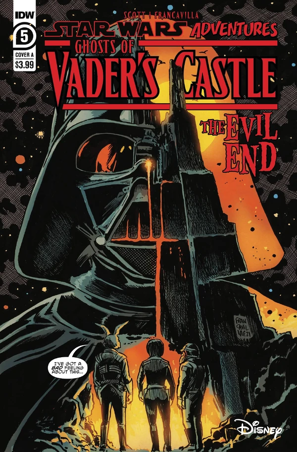 Обложка выпуска #5 Star Wars Adventures: Ghosts of Vader's Castle 5, 20 окт 2021.