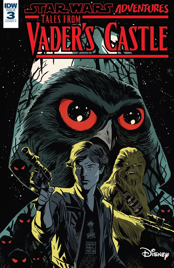 Обложка выпуска #3 Star Wars Adventures: Tales from Vader's Castle 3, 17 окт 2018.