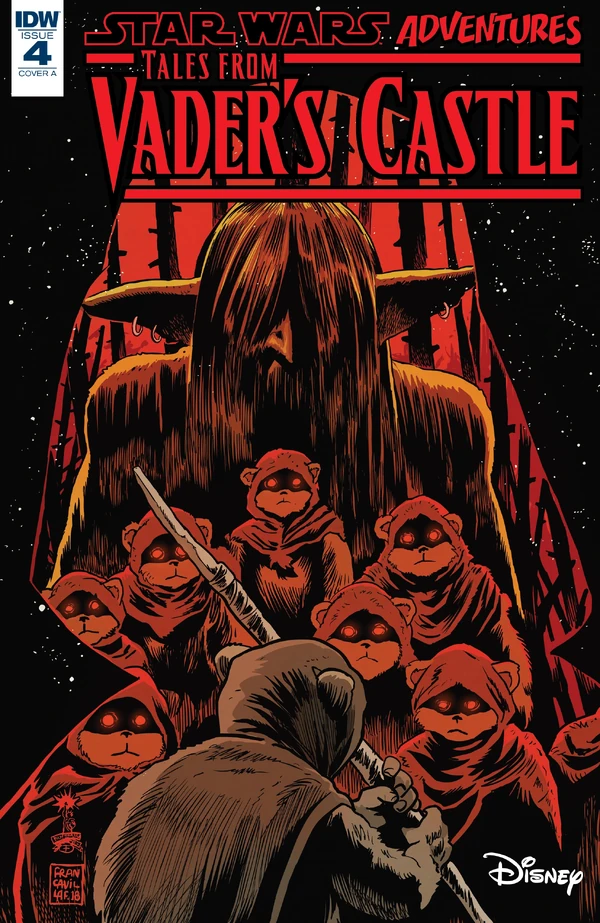 Обложка выпуска #4 Star Wars Adventures: Tales from Vader's Castle 4, 24 окт 2018.