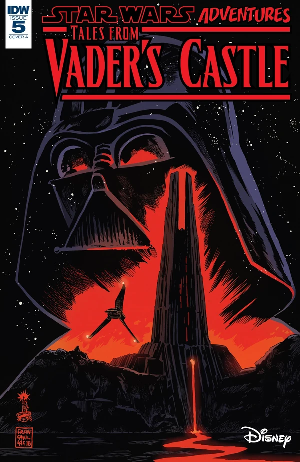 Обложка выпуска #5 Star Wars Adventures: Tales from Vader's Castle 5, 31 окт 2018.