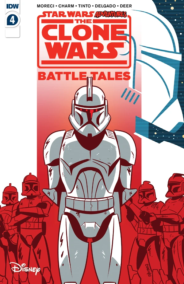 Обложка выпуска #4 Star Wars Adventures: The Clone Wars – Battle Tales 4, 26 авг 2020.