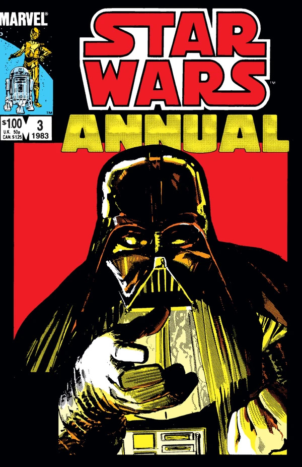 Обложка выпуска #3 Star Wars Annual 3, 30 авг 1983.