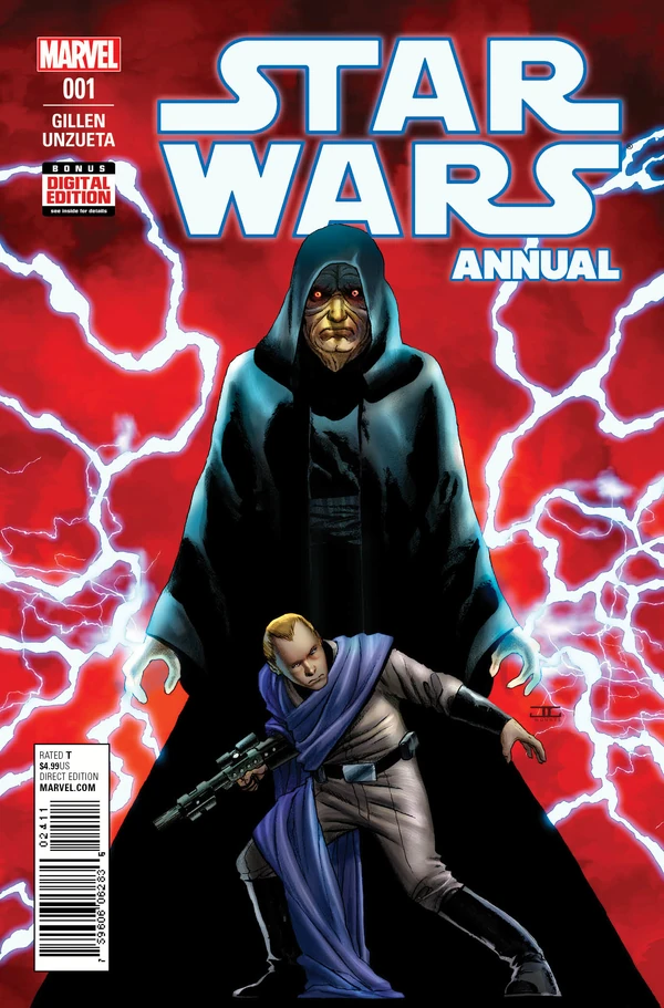 Обложка выпуска #1 Star Wars Annual 1, 9 дек 2015.
