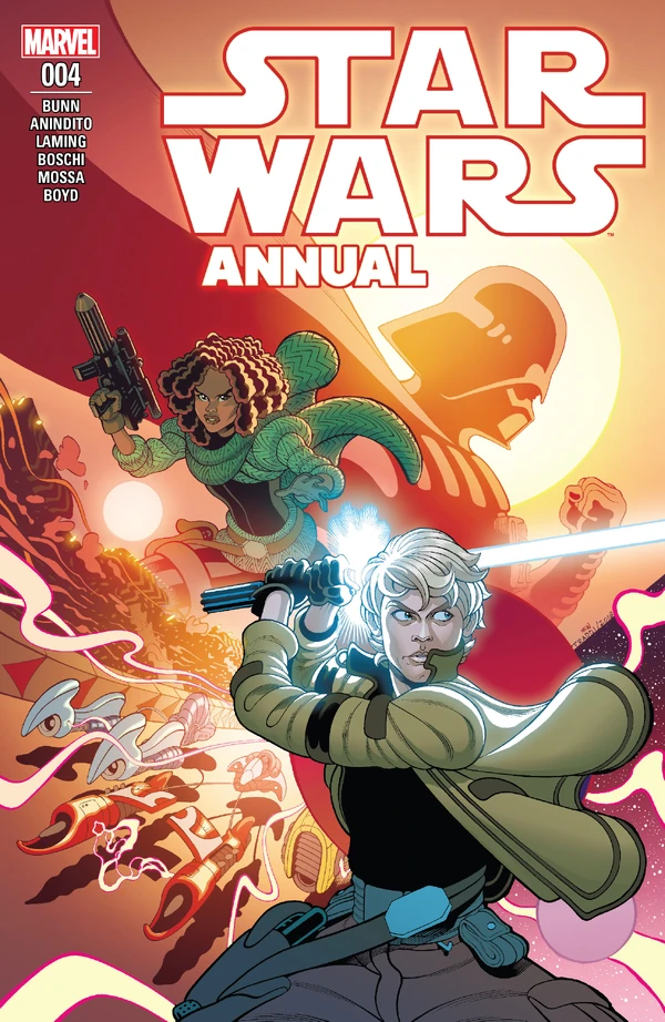 Обложка выпуска #4 Star Wars Annual 4, 23 май 2018.
