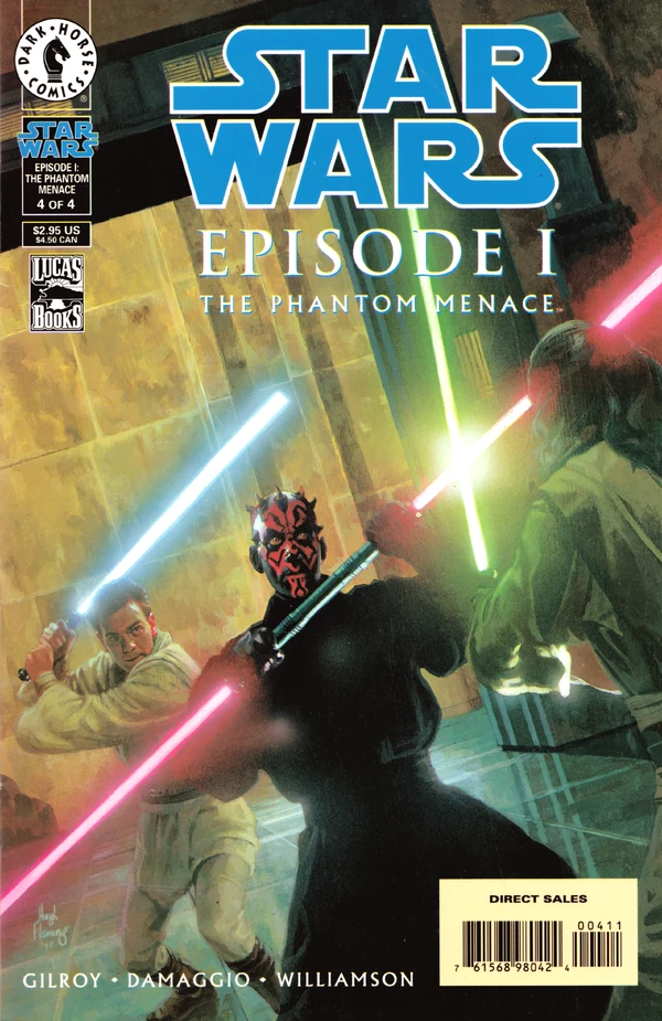 Обложка выпуска #4 Episode I — The Phantom Menace 4, 26 май 1999.