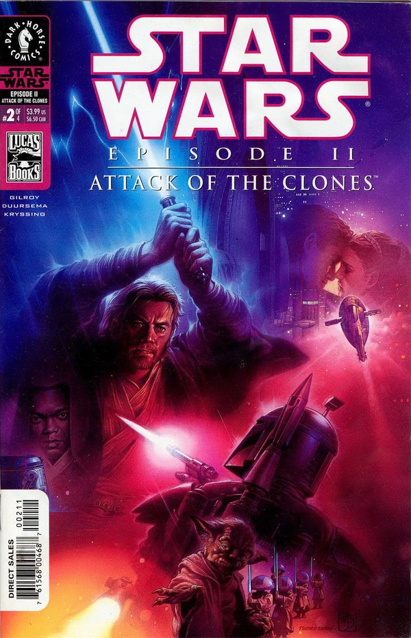 Обложка выпуска #2 Episode II — Attack of the Clones 2, 24 апр 2002.