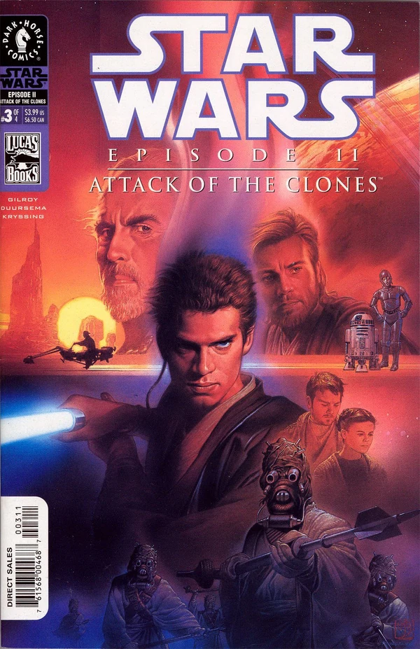 Обложка выпуска #3 Episode II — Attack of the Clones 3, 1 май 2002.