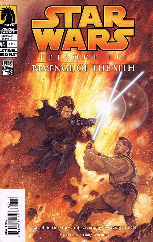 Обложка выпуска #4 Episode III — Revenge of the Sith 4, April 2, 2005 April 27, 2005.