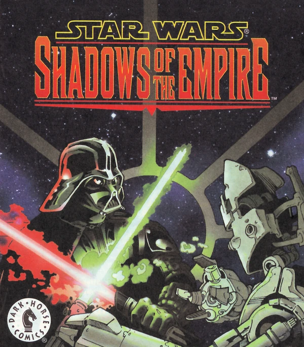 Обложка выпуска #1 Shadows of the Empire Galoob minicomic, янв 1996.