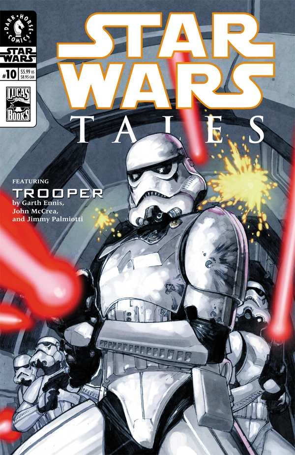 Обложка выпуска #10 Star Wars Tales 10, 12 дек 2001.
