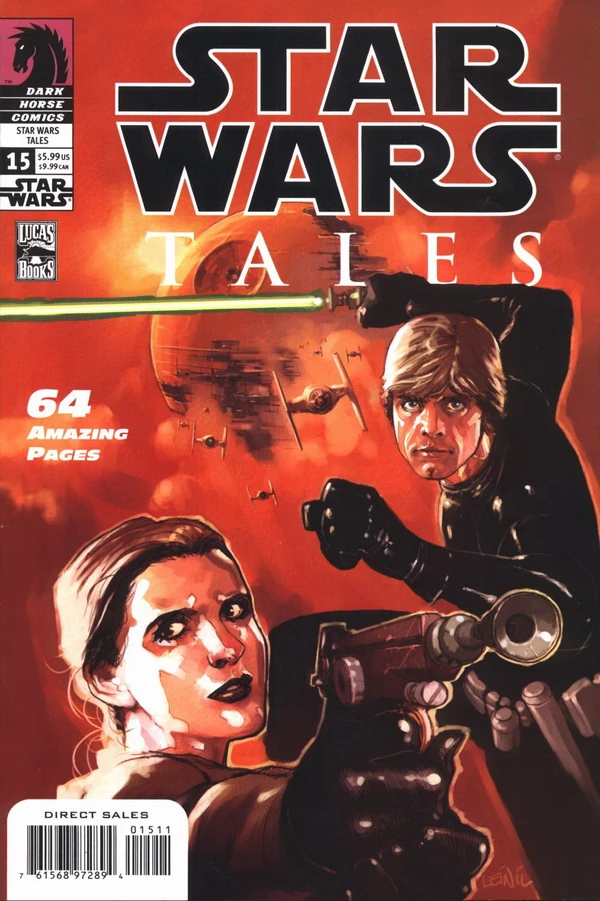 Обложка выпуска #15 Star Wars Tales 15, 12 мар 2003.