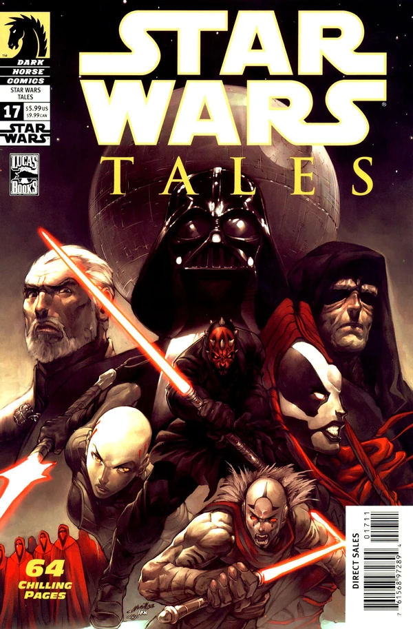 Обложка выпуска #17 Star Wars Tales 17, 1 окт 2003.