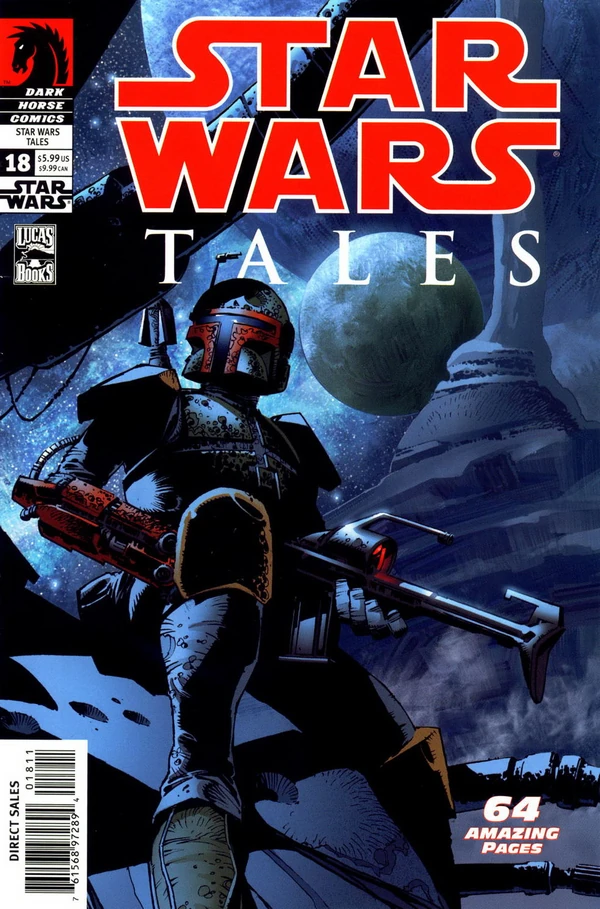 Обложка выпуска #18 Star Wars Tales 18, 24 дек 2003.