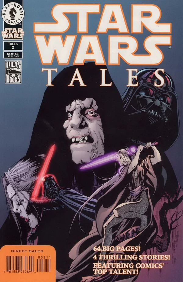 Обложка выпуска #2 Star Wars Tales 2, 5 янв 2000.