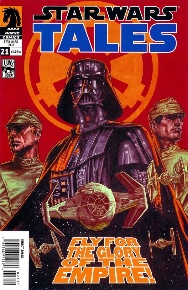 Обложка выпуска #21 Star Wars Tales 21, 20 окт 2004.