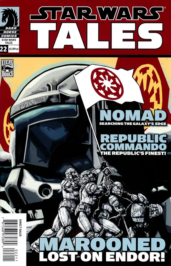 Обложка выпуска #22 Star Wars Tales 22, 23 фев 2005.