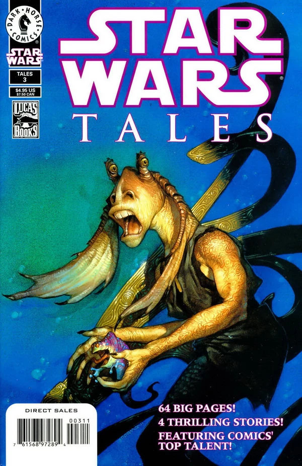 Обложка выпуска #3 Star Wars Tales 3, 29 мар 2000.