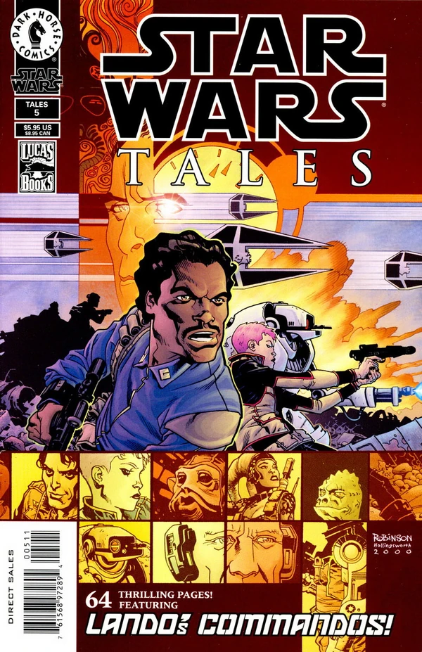 Обложка выпуска #5 Star Wars Tales 5, 27 сен 2000.