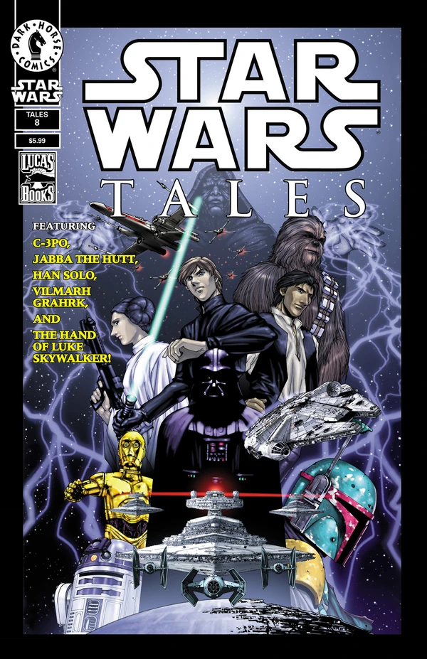 Обложка выпуска #8 Star Wars Tales 8, 13 июн 2001.