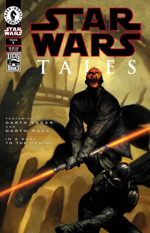 Обложка выпуска #9 Star Wars Tales 9, 10 окт 2001.