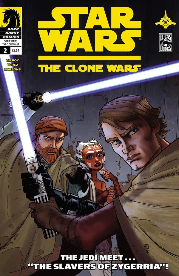Обложка выпуска #2 The Clone Wars 2, 15 окт 2008.