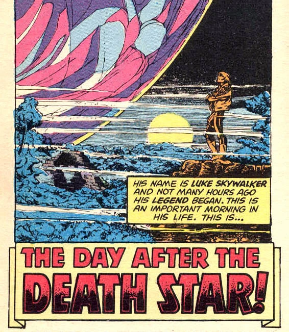 Обложка выпуска «The Day after the Death Star!», 2 янв 1980.