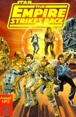 Обложка выпуска «The Empire Strikes Back Annual No. 2», авг 1981.