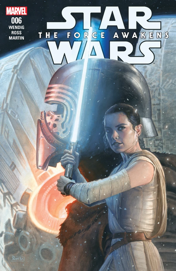 Обложка выпуска #6 The Force Awakens Adaptation 6, 9 ноя 2016.